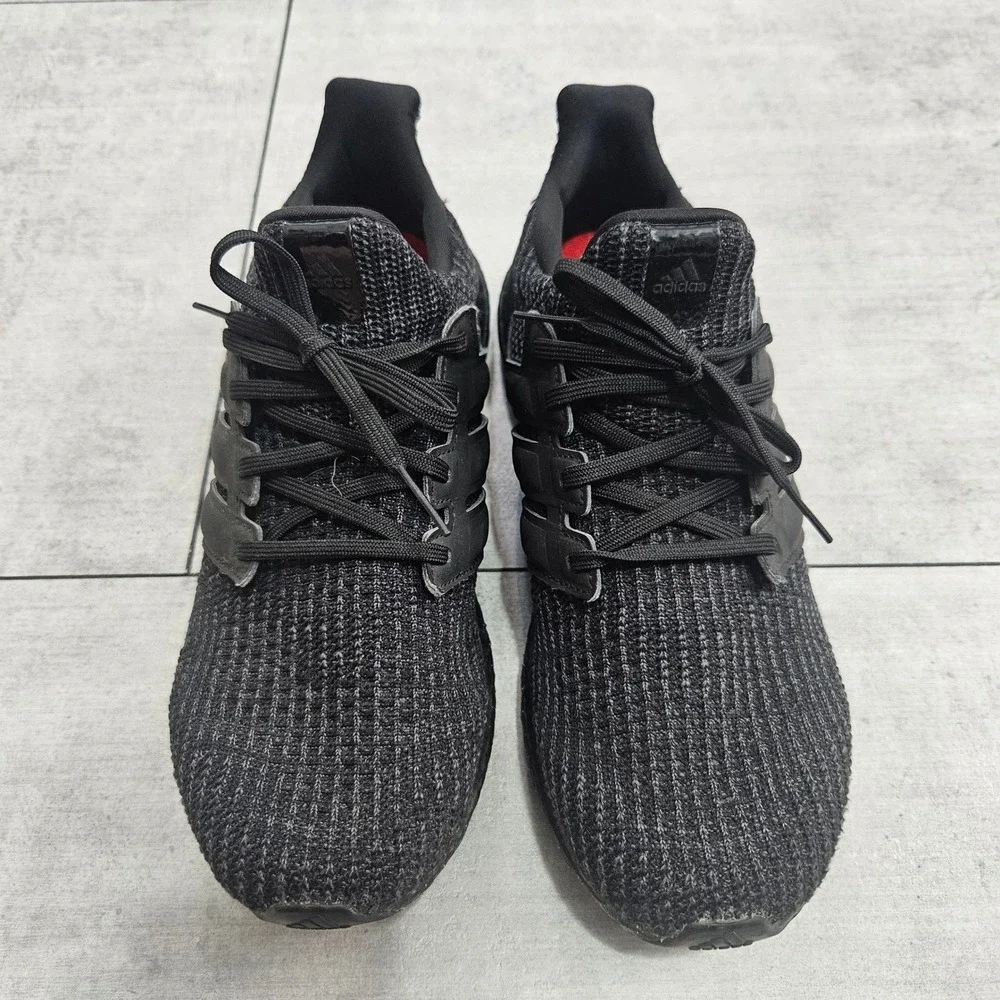 Adidas Ultraboost 4.0 DNA Triple Black Mens Running Shoes FY9121 Size 10